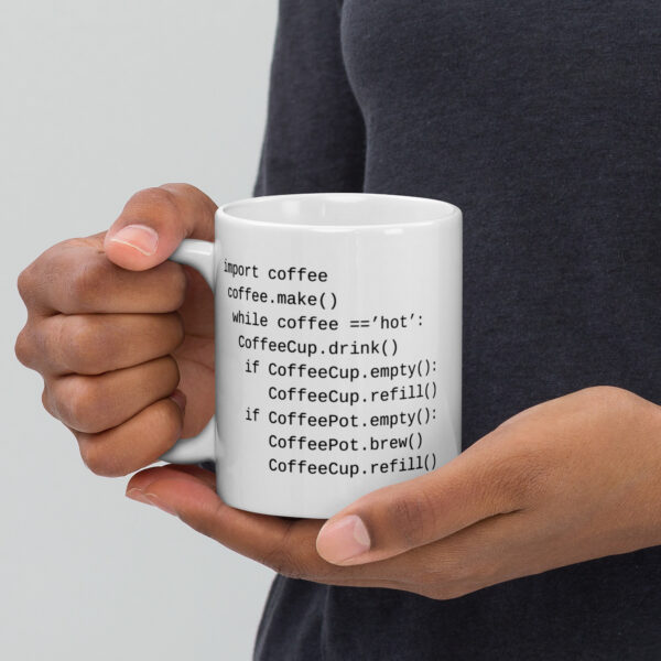 Import Coffee - White Mug