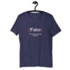 !False - Unisex t-shirt - Image 3