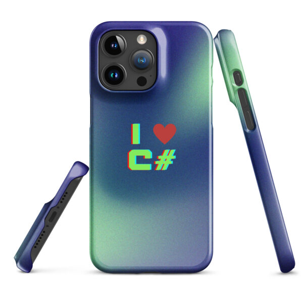 I Love C# - Snap case for iPhone®